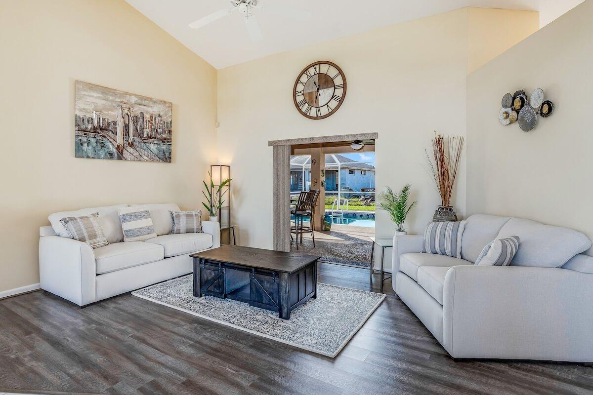 Klidný dům v Cape Coral s vlastním bazénem